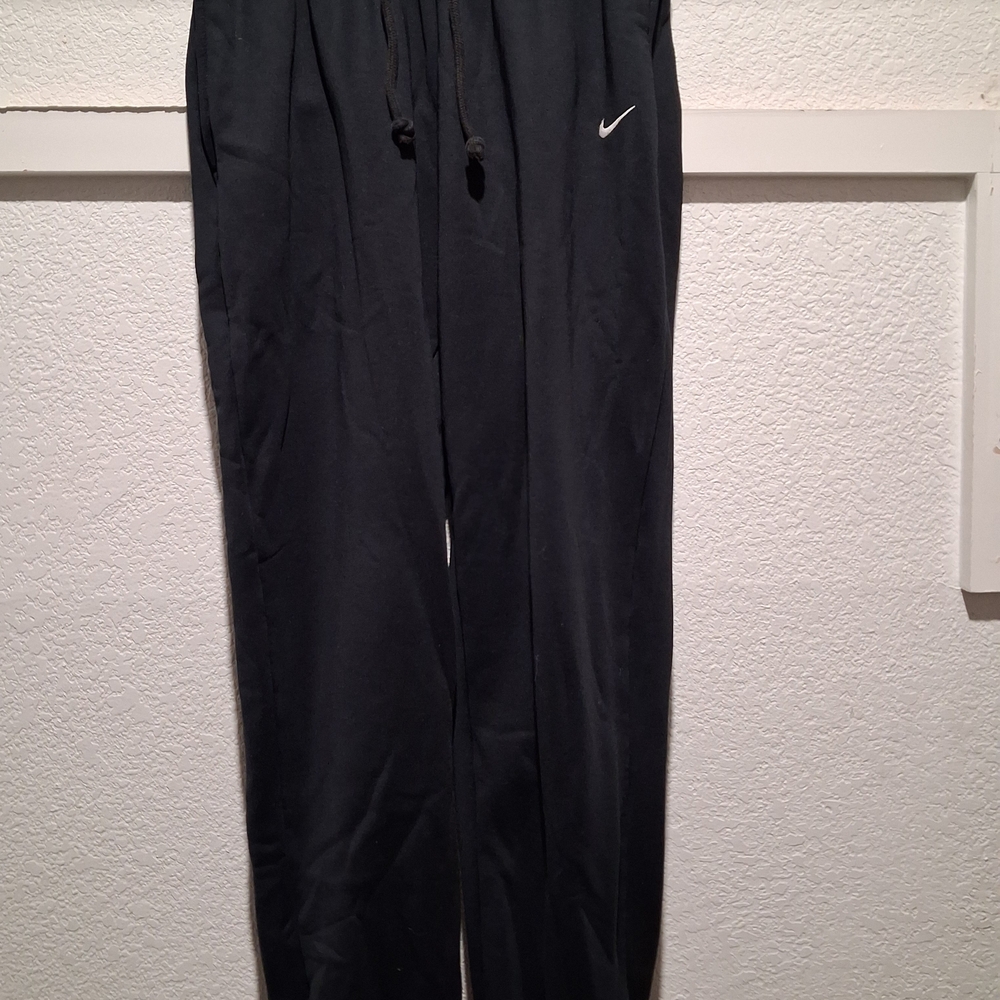 Nike Black Joggers with White Logo